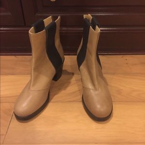 Maison Margiela MM6 leather ankle boots